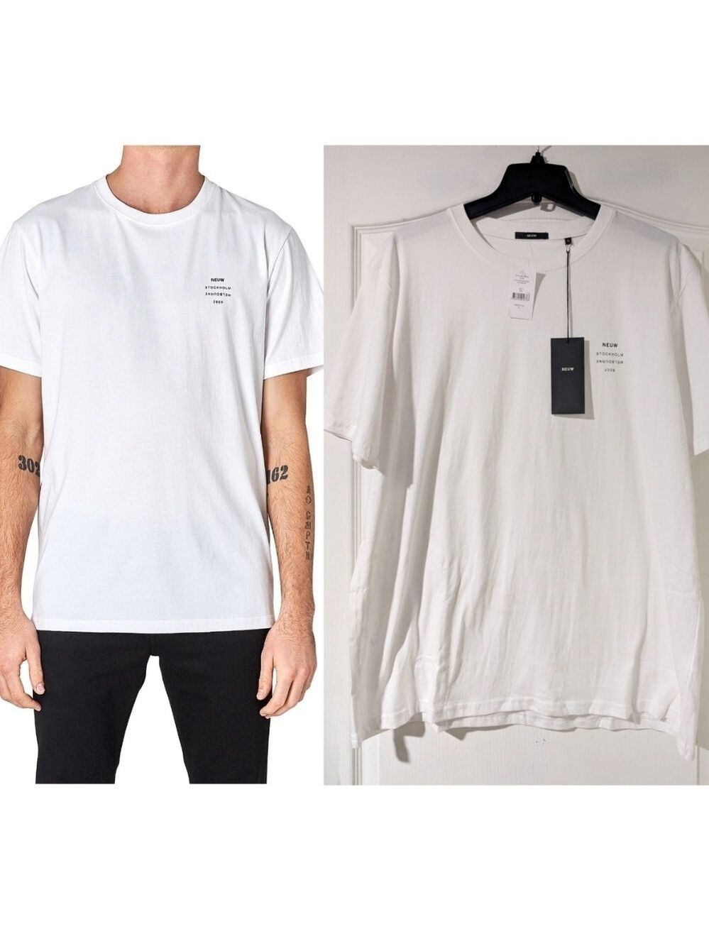 NWT NEUW | Band T-Shirt In White